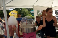 Stoisko z watą cukrową